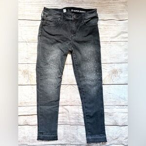 Gap Girls Super Skinny Jeans with Studs